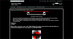 Desktop Screenshot of bastardnoiseskullvault.com